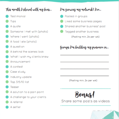 Brand Ambition Social Media Checklist