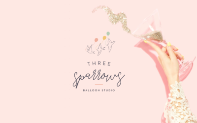 Three Sparrows Balloon Studio – Branding