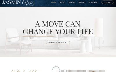 Jasmin Felix Website Design